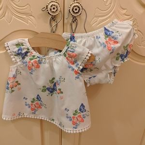 Janie & Jack Flower Summer outfit